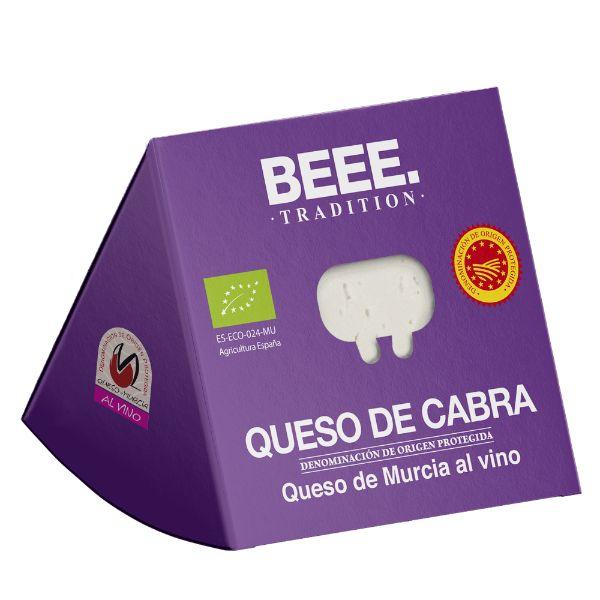 QUESO CABRA AL VINO DOP MURCIA BIO 200GR (BEEE)