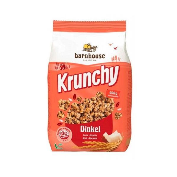 CRUNCHY ESPELTA COCO BIO 600GR (BARNHOUSE)