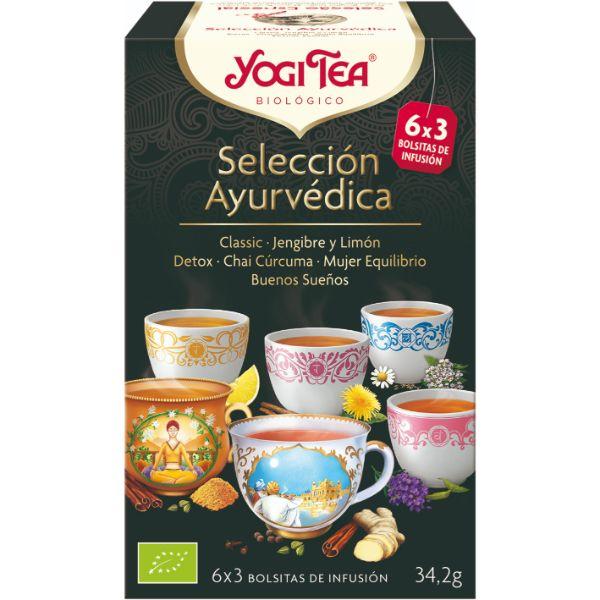 YOGI TEA SELECCION AYURVEDICA BIO 18 BOLSAS 34,2GR