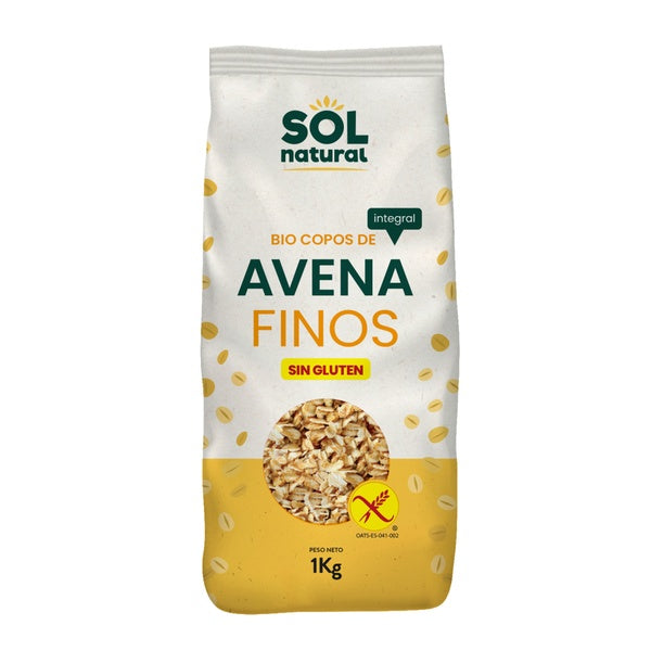 COPOS AVENA FINOS S/GLUTEN BIO 1 KG.