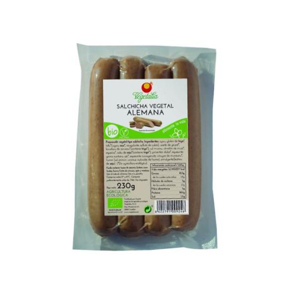 SALCHICHA VEGANA ALEMANA FRESCA BIO 230 G