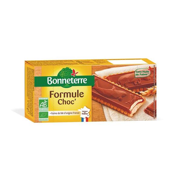 GALLETAS FORMULE CHOCO BIO 150G (BONNETERRE)