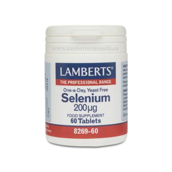 SELENIO 200 MCG(como Seleno L-Metionina) 60TAB.