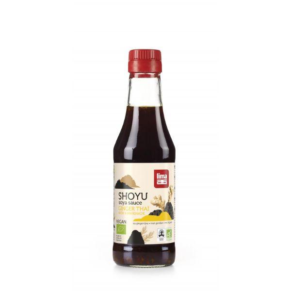 SALSA SHOYU JENGIBRE THAI BIO 250ML