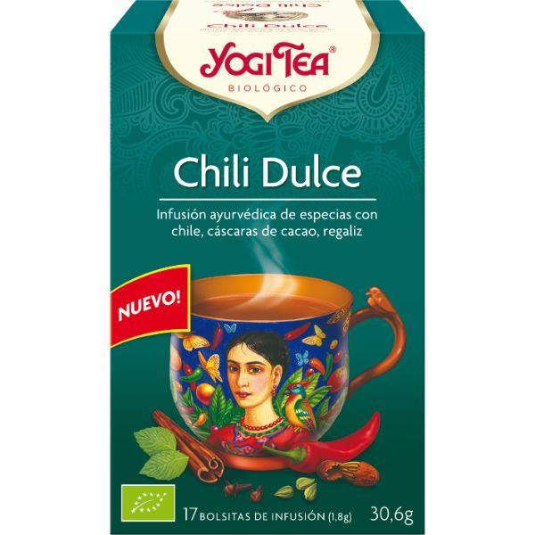 YOGI TEA CHILI DULCE BIO 17 BOLSAS 30,6GR