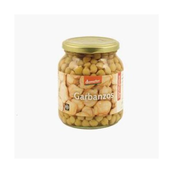 GARBANZOS BIO TARRO 370ML (MACHANDEL)