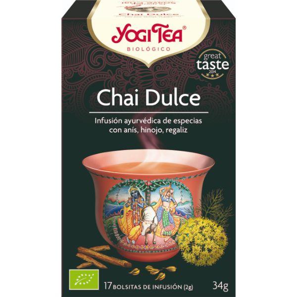 YOGI TEA CHAI DULCE BIO 17 BOLSAS 34GR