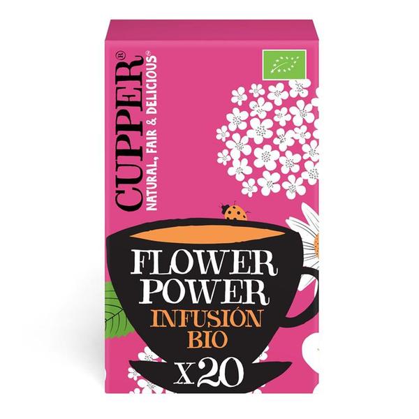 INFUSION FLOWER POWER BIO 20 FILTROS 35 G CUPPER