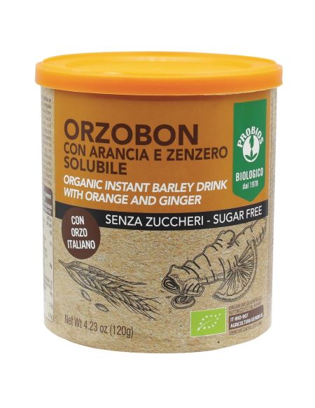 ORZOBON CEBADA-JENGIBRE-NARANJA INSTANT BIO 120GR (PROBIOS)
