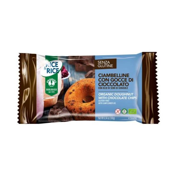 DONUTS 4u CHOCO BIO SIN GLUTEN 180GR (PROBIOS)