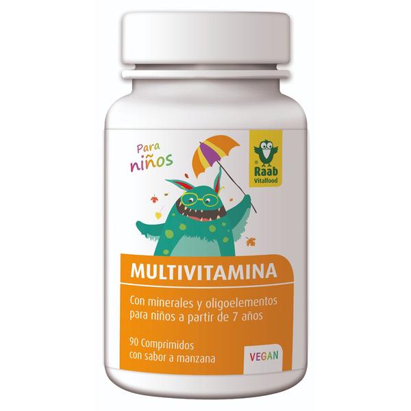 MULTIVITAM.NIÑOS MANZANA 90 COMP.1,2G