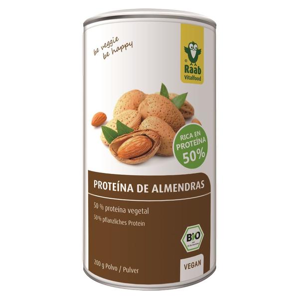 PROTEINA (50%) ALMENDRA BIO. 200GR RAAB