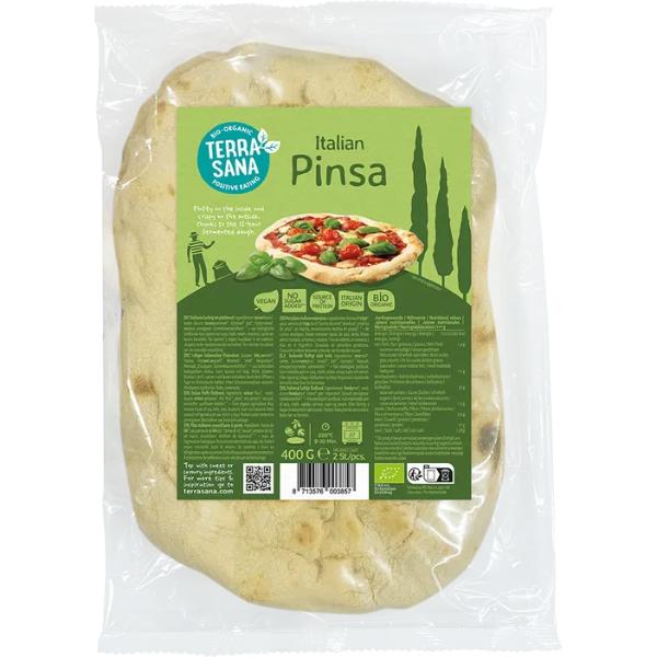 PINSA PAN PLANO ITALIANO BIO (2 UNIDADES) 400GR (TERRASANA)