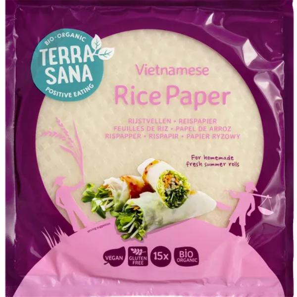 PAPEL ARROZ BIO 150GR (15 UD) TERRASANA