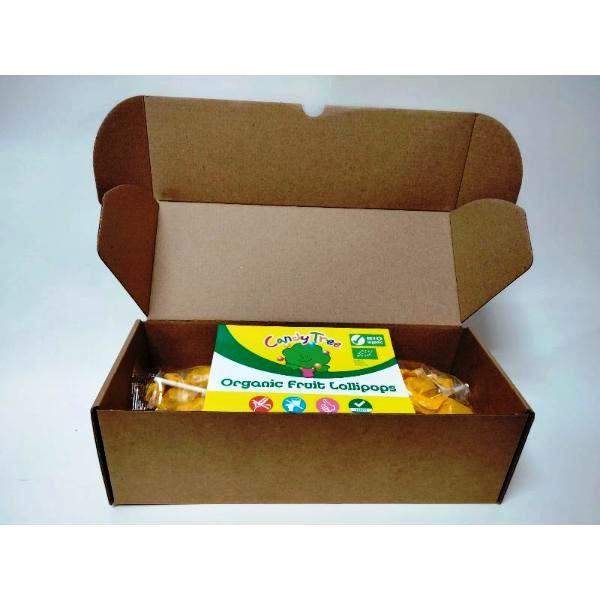 PIRULETAS BOLA GROSELLA CAJA RECAMBIO 42 UD BIO 420GR (CANDY TREE)