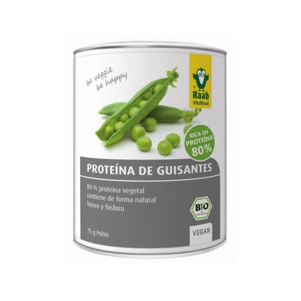 PROTEINA (80%) GUISANTE BIO. 75GR RAAB