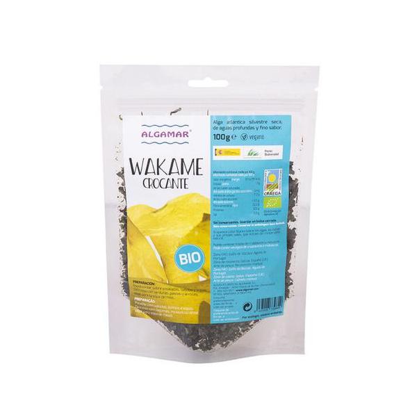 ALGA WAKAME CROCANTE BIO 100G  (ALGAMAR)