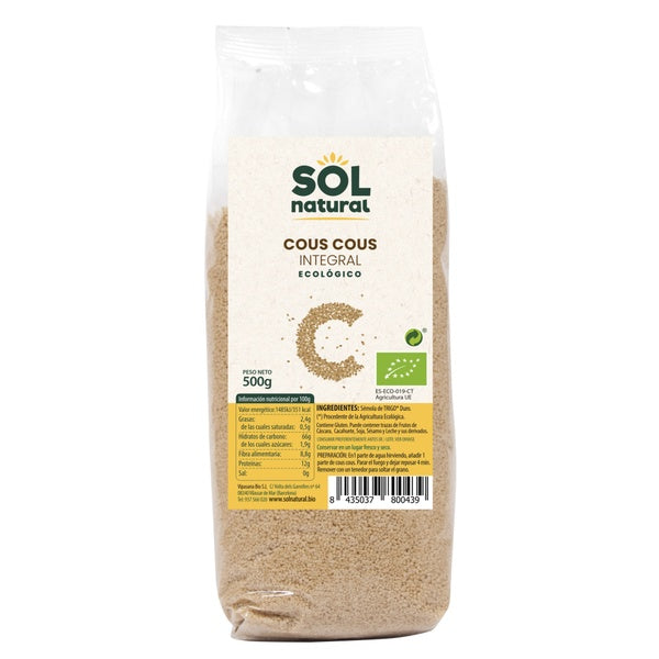 CUSCUS INTEGRAL BIO 500GR (SOL)