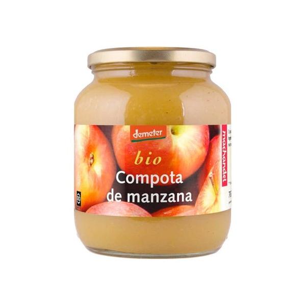 COMPOTA MANZANA BIO 360GR (MACHANDEL)