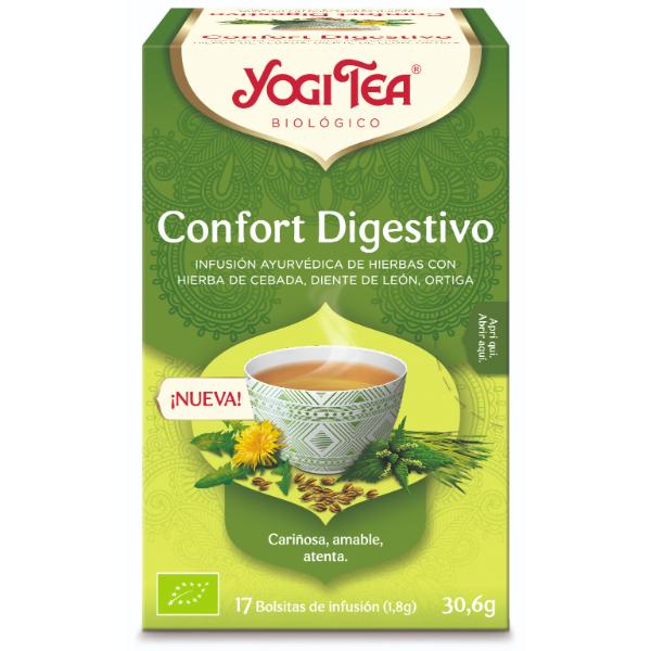 YOGI TEA CONFORT DIGESTIVO BIO 17 BOLSAS