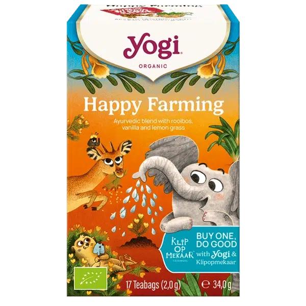 YOGI TEA HAPPY FARMING BIO 17 BOLSITAS 34G