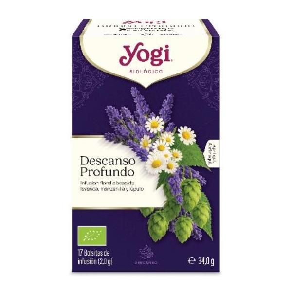 YOGI TEA DESCANSO PROFUNDO BIO 17 BOLSAS