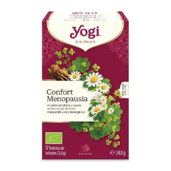 YOGI TEA CONFORT MENOPAUSIA BIO 17 BOLSAS