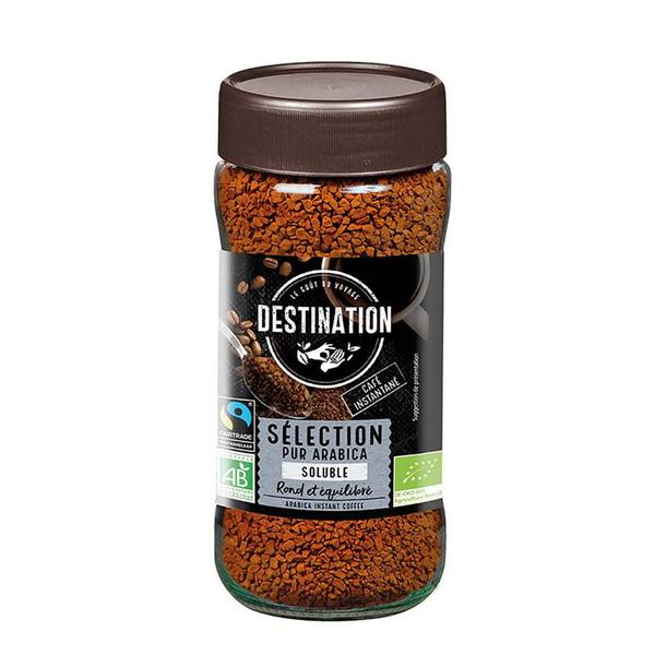 CAFE SOLUBLE ARABICA GRANULADO BIO 100G TARRO (DESTINATION)