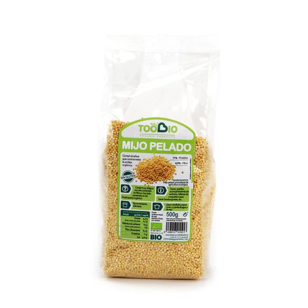 MIJO PELADO SIN GLUTEN BIO 500G (TOO BIO)