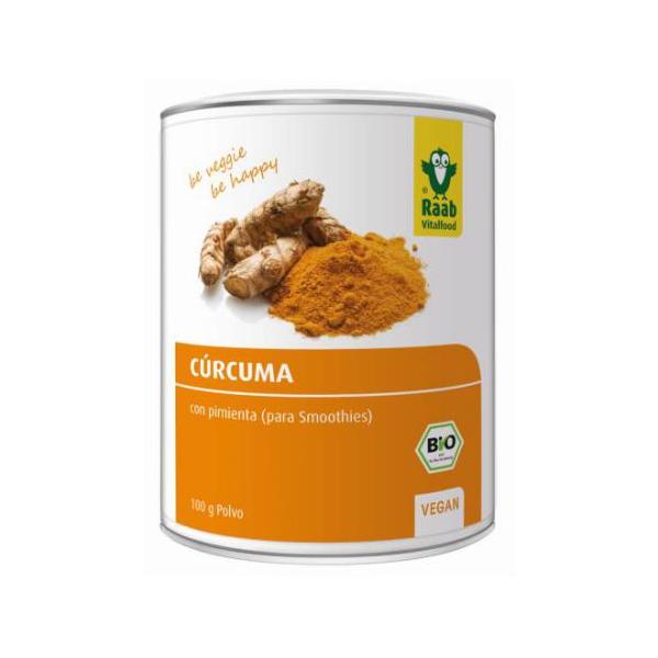 CURCUMA C/PIMIENTA POLVO BIO 100G (RAAB)