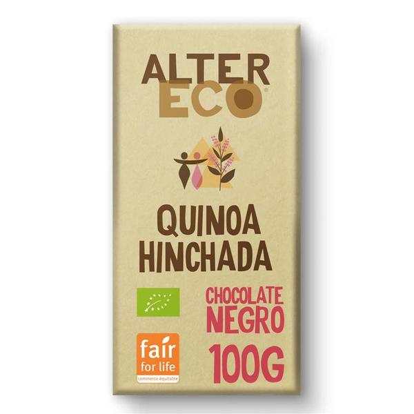 CHOCOLATE NEGRO QUINOA HINCHADA BIO 100G (ALTER)