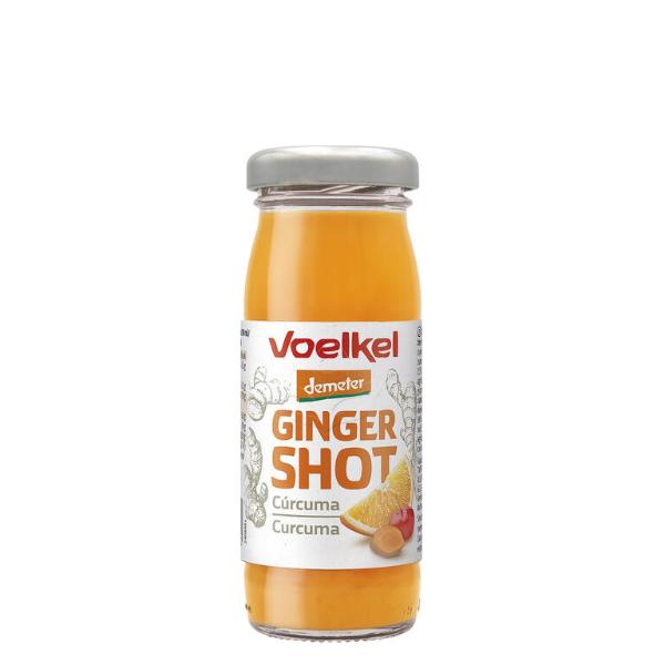 SHOT DE JENGIBRE Y CURCUMA DEMETER BIO 95ML (VOELKEL)