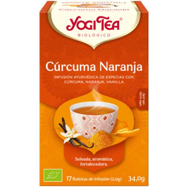 YOGI TEA CURCUMA NARANJA BIO 17 BOLSAS 30,6GR