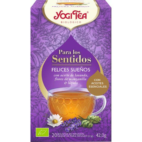 YOGI TEA FELICES SUEÑOS (SENTIDOS) BIO 17 BOLSASx34G