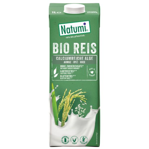 BEBIDA ARROZ ALGA CALCIO BIO 1LITRO (NATUMI)