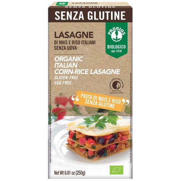 LASAÑA BIO SIN GLUTEN 250GR ARROZ-MAIZ (PROBIOS)