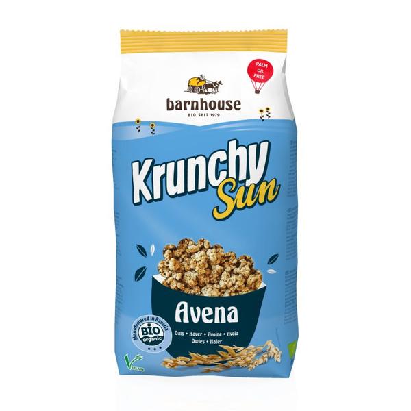 CRUNCHY SUN AVENA SIN AZUCAR BIO 375GR (BARNHOUSE)