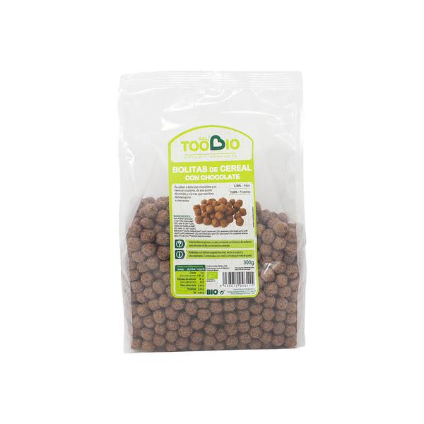 BOLITAS CEREALES CHOCO LECHE BIO 300g (TOO BIO)