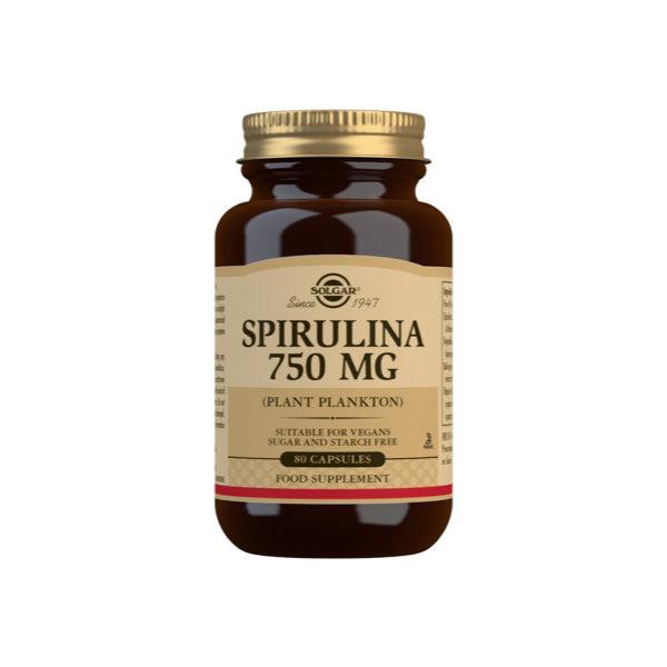 ESPIRULINA 750MG. 80 COMPR. (SOLGAR)