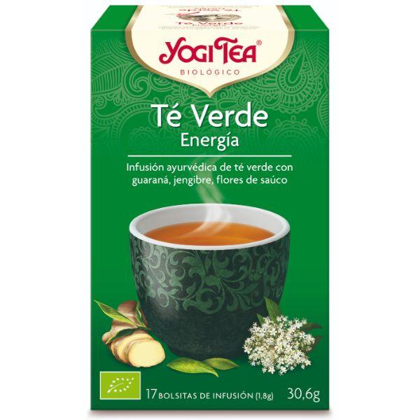 YOGI TEA VERDE ENERGIA BIO 17 BOLSAS 30,6GR