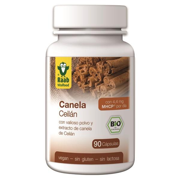 CANELA CEILAN BIO EXTRACTO 90 CAP 450MG (RAAB)