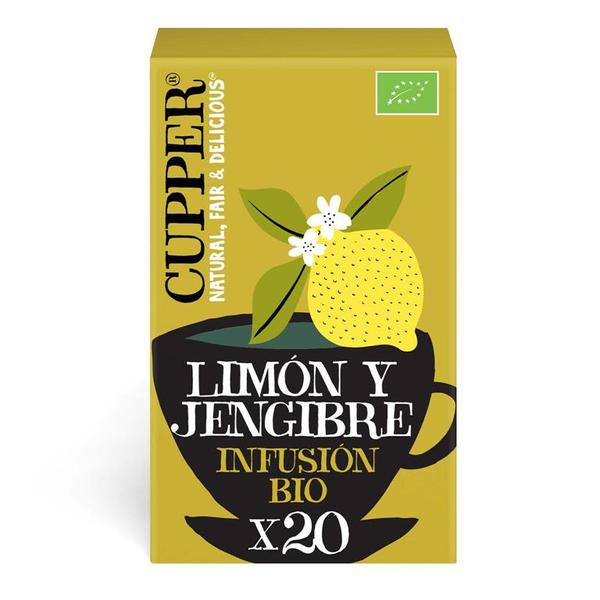 INFUSION GINGER SUPREME BIO 20 FILTROS 50G CUPPER