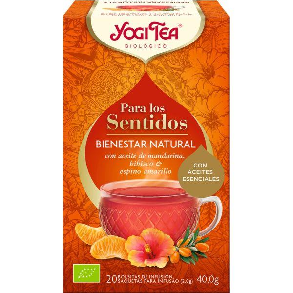 YOGI TEA BIENESTAR NATURAL (SENTIDOS) BIO 17 BOLSAS 34G