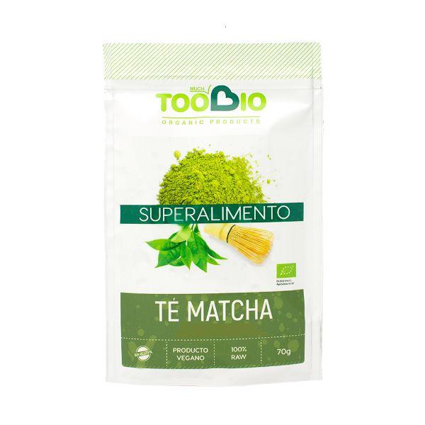 TE MATCHA POLVO RAW BIO 70G SIN GLUTEN VEGAN (TOO BIO)