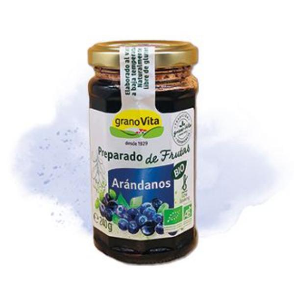 MERMELADA DE ARANDANOS BIO 240G (GRANOVITA)