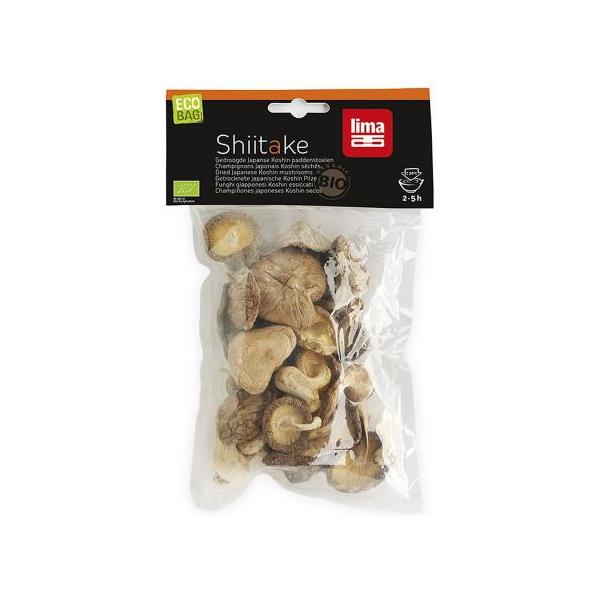 SHITAKE DESHIDRATADO BIO  40 GR (LIMA)