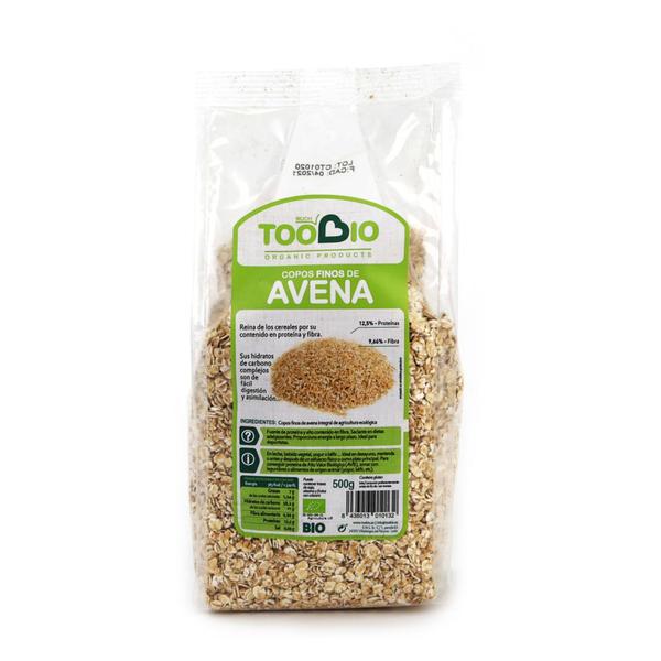 COPOS AVENA FINOS INTEGRAL BIO 500GR (TOO BIO)