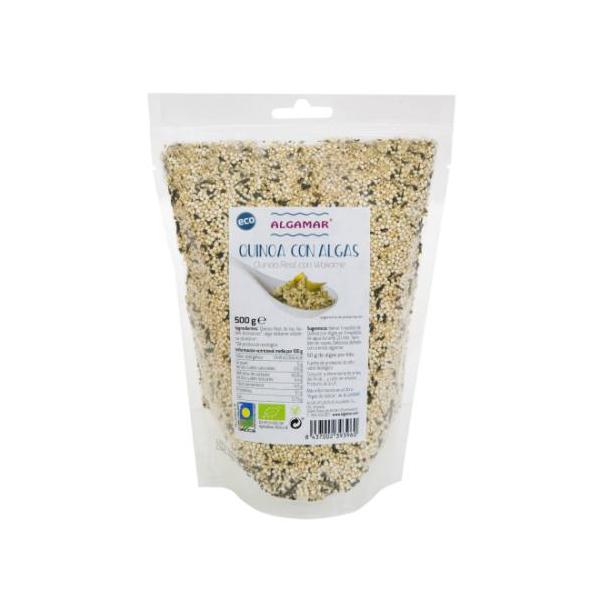 QUINOA REAL Y WAKAME BIO 500G (ALGAMAR)