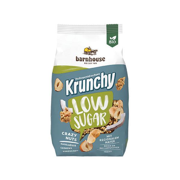 CRUNCHY FRUTOS SECOS BIO BAJO AZUCAR 375G (BARNHOUSE)