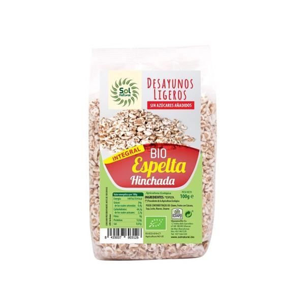 ESPELTA HINCHADA BIO 100GR (SOL)